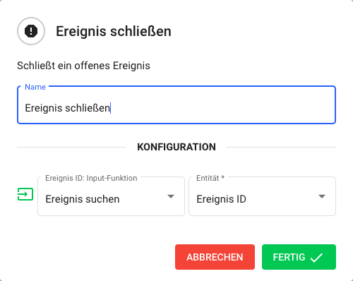 Ereignisse im Flow