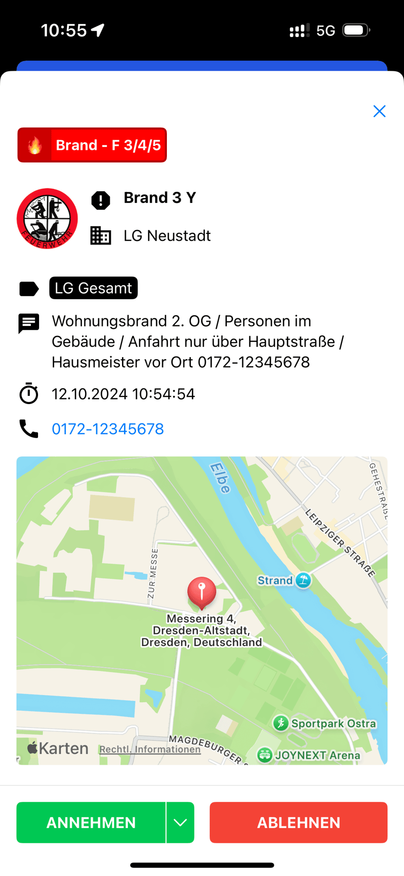 Schweregrade für Ereignisse und Alarme
